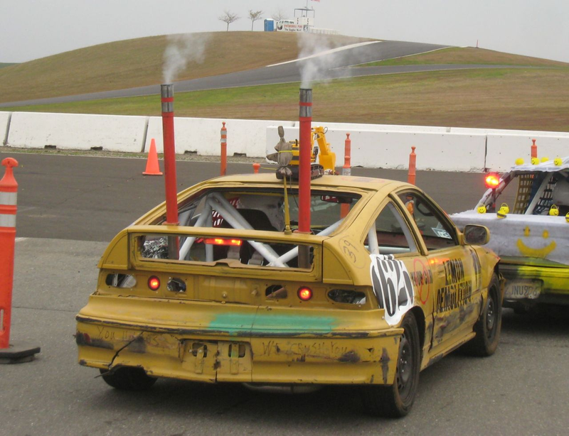 Illustration for article titled 24 Hours Of LeMons Arse Freeze-A-Palooza Über Gallery: Soichiro's Revenge